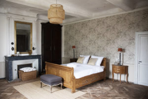 Chambre Sicarie Bed & Breakfast Chateau des Chauvaux Dordogne Chambres d'Hôtes kamer