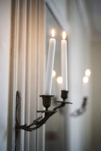 Badkamer Chambre Blanche kaarsen