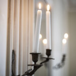 Badkamer Chambre Blanche kaarsen
